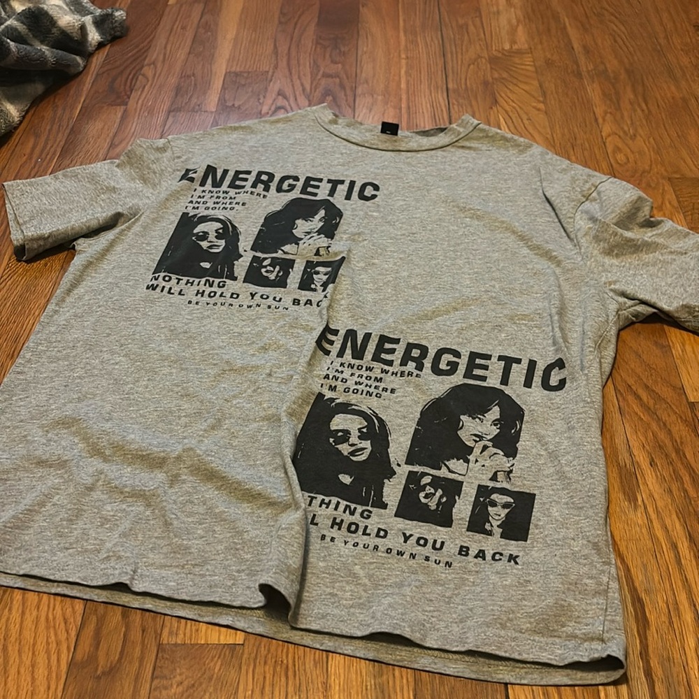 Grey T-shirt from SHEIN